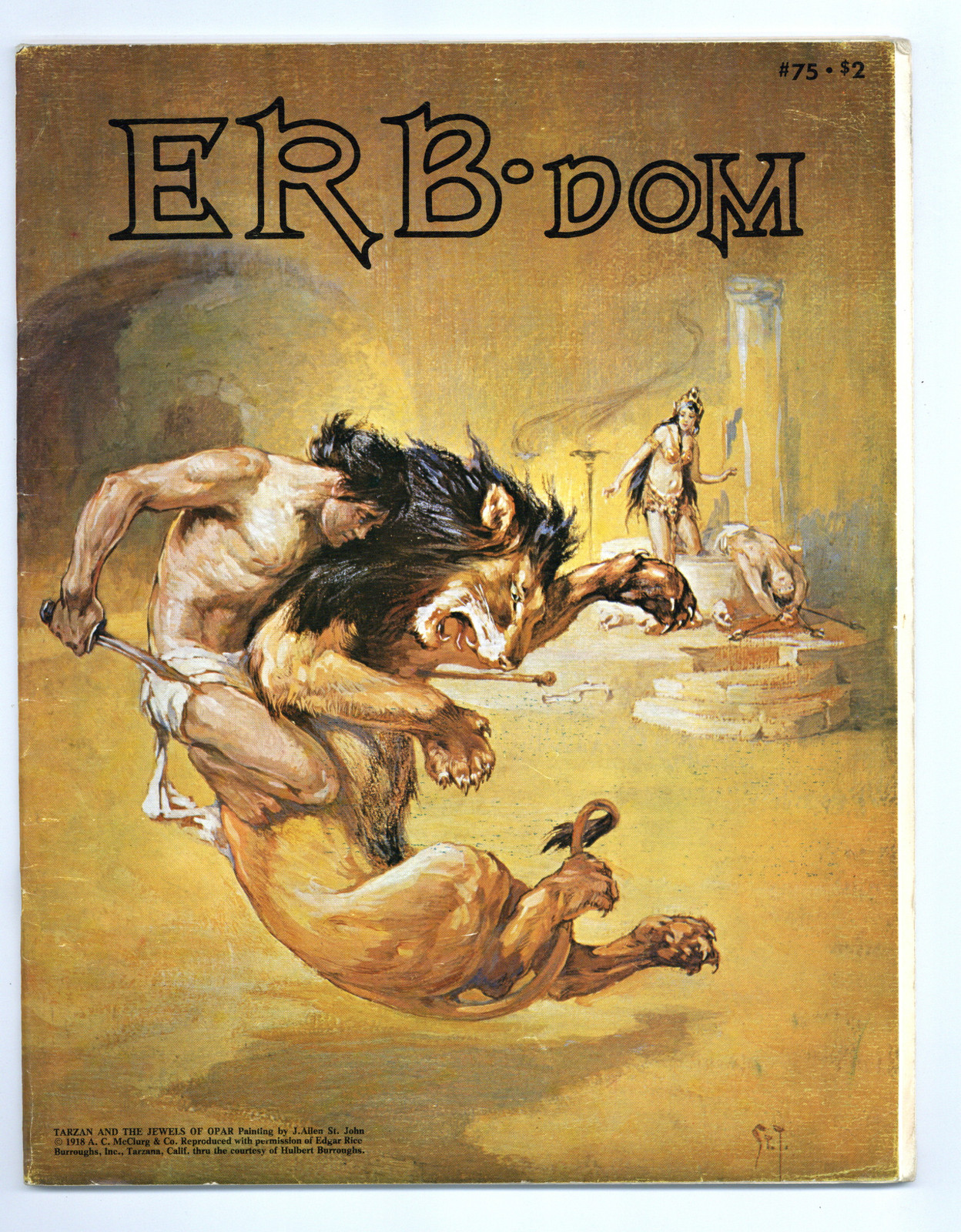 ERB-dom Fanzine #75 FN 1974
