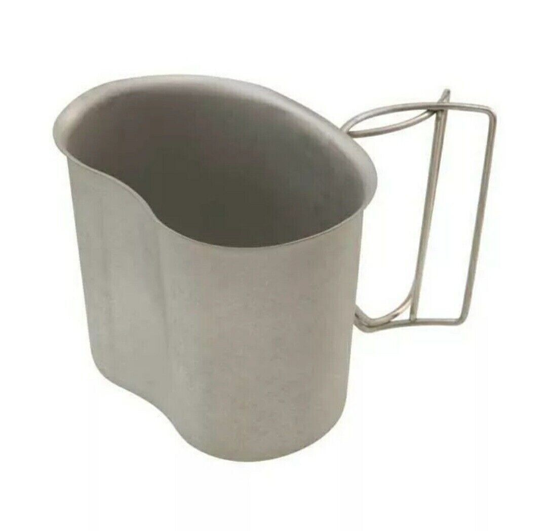 GENUINE US MILITARY CANTEEN CUP 1QT USGI HEAVY DUTY NEW