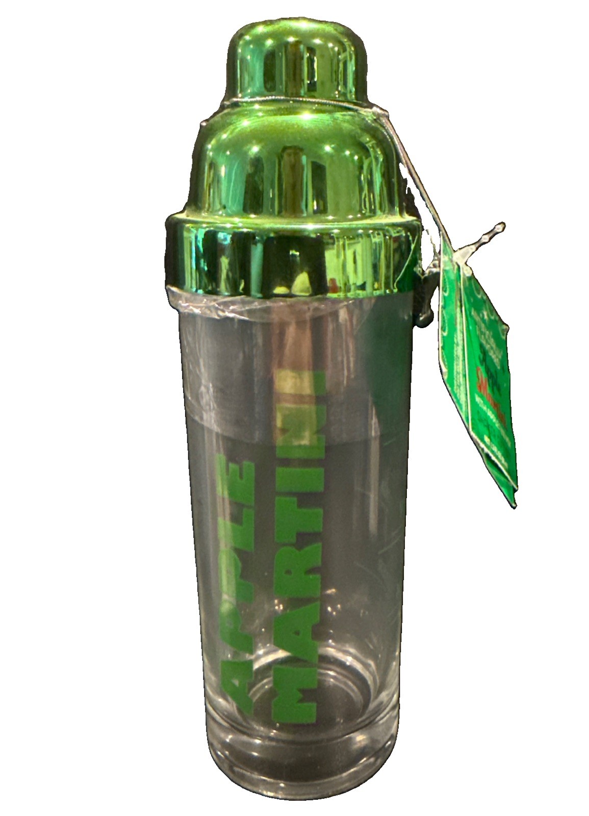 Walgreens 2014 Apple Martini Shaker Gift Set 2.3 FL OZ (68ml) 8” NEW WITH TAGS