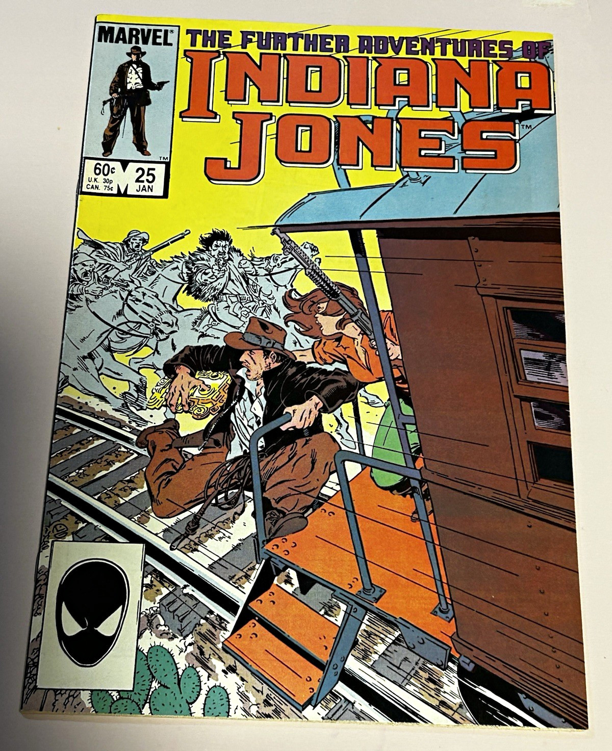 Marvel Further Adventures of Indiana Jones #25 Direct (Jan 1985)
