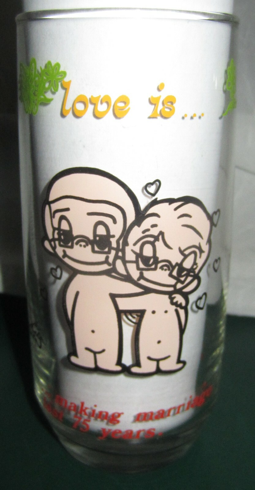  Vintage  Love Is ..... Glasses 1976 Kim Casali 