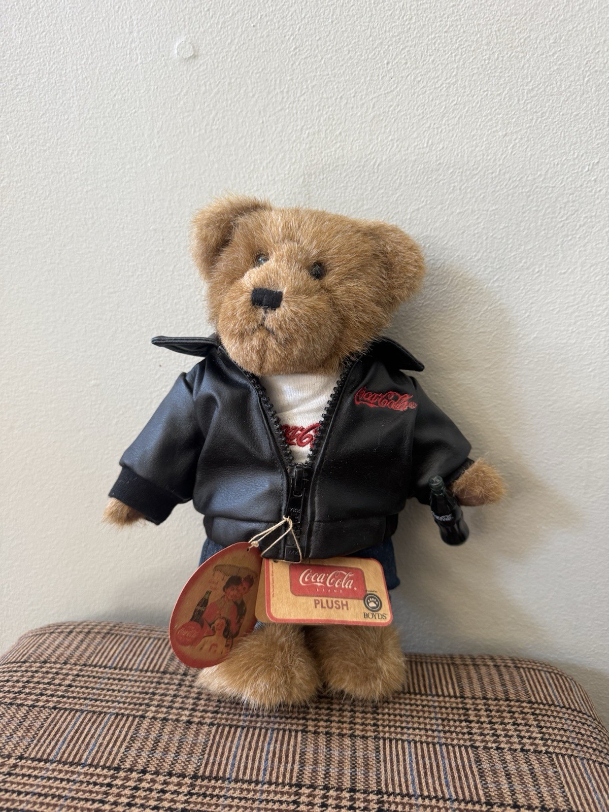 Vintage Boyd’s Bears “Jimmie” #919965 from The Coca-Cola Collection by Boyd’s.