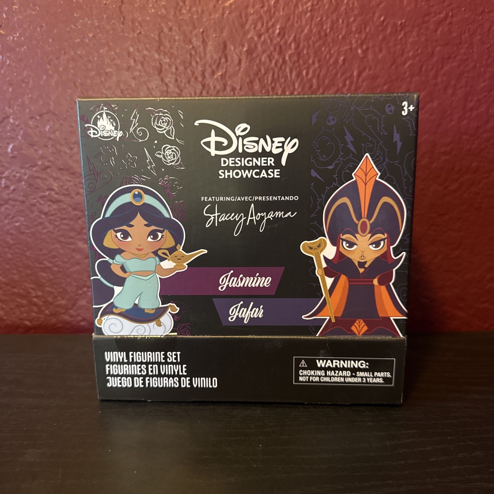 Disney Designer Showcase Stacey Aoyama Aladdin Jasmine & Jafar Vinyl Set NIB