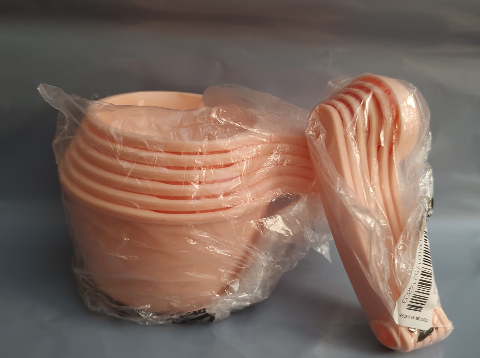 *SALE* Tupperware ORIGINAL Measuring Cups and spoons 12 PC SET PEACHY PINK BPA F