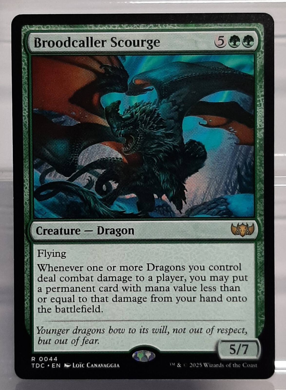 Magic - Broodcaller Scourge - Rare/Creature - Commander: Tarkir Dragonstorm EN/NM