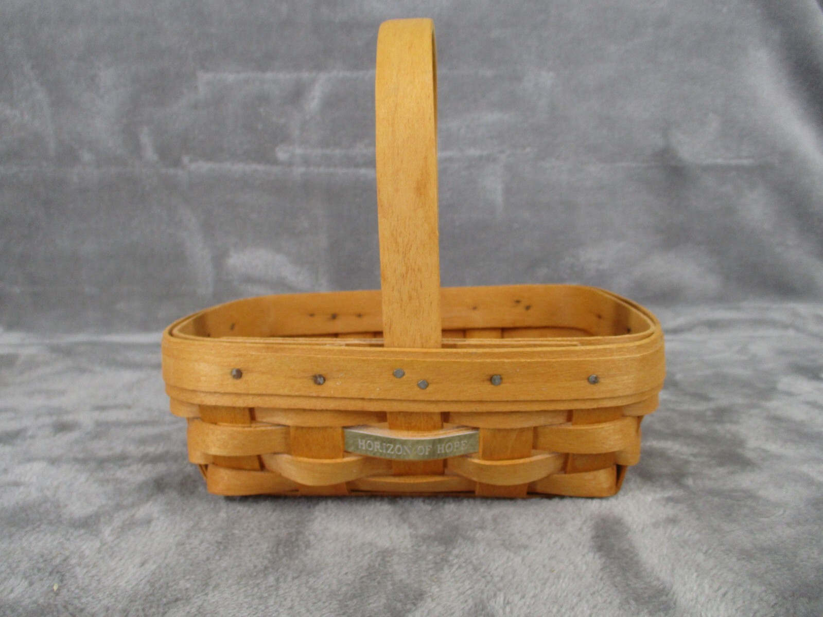 Longaberger Basket Horizon Of Hope Handwoven American Cancer Society 1996
