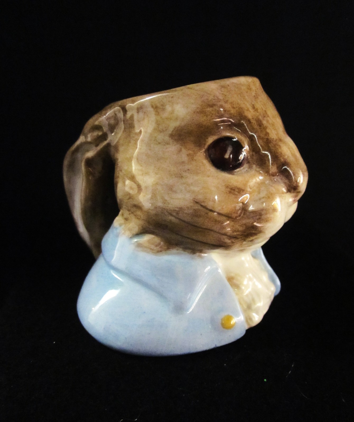 John Beswick England Beatrix Potter Peter Rabbit 1987 Mini Vase/Container