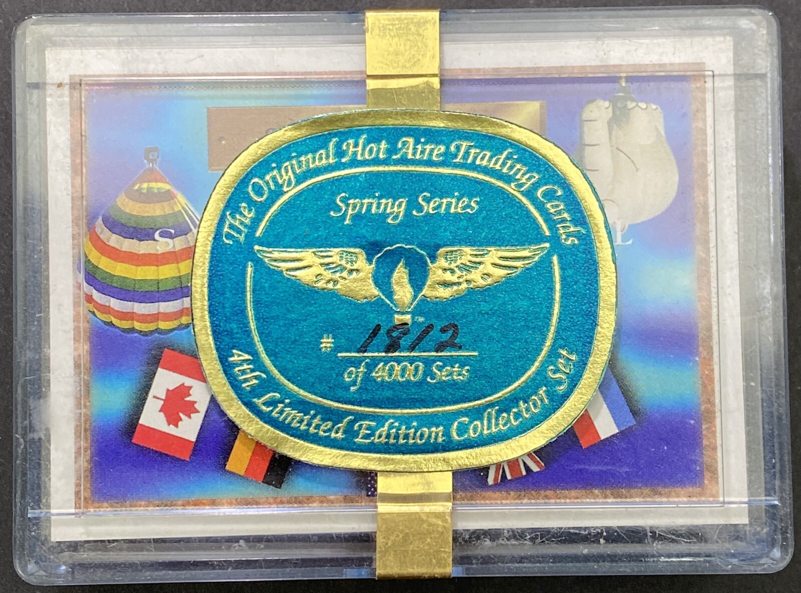 Original Hot Aire Trading Cards Spring Series Sealed Trading Cards