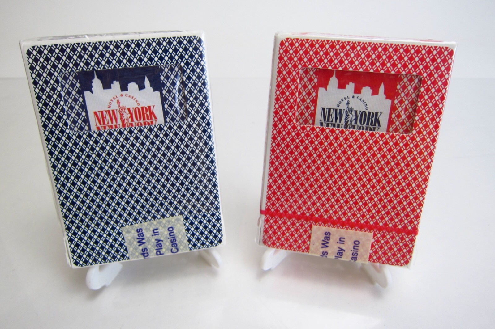 Playing Cards New York New York Casino Red & Blue Aristocrat Club Special