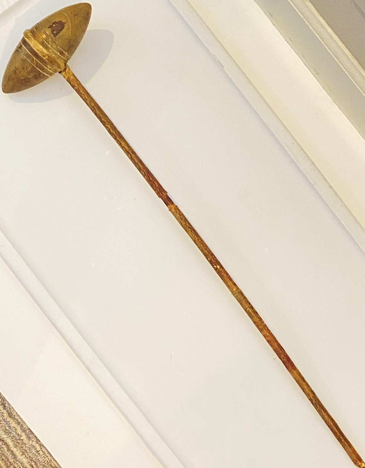Authentic Turn-of-the-Century Sioux Style Long-Handled Stone War Club