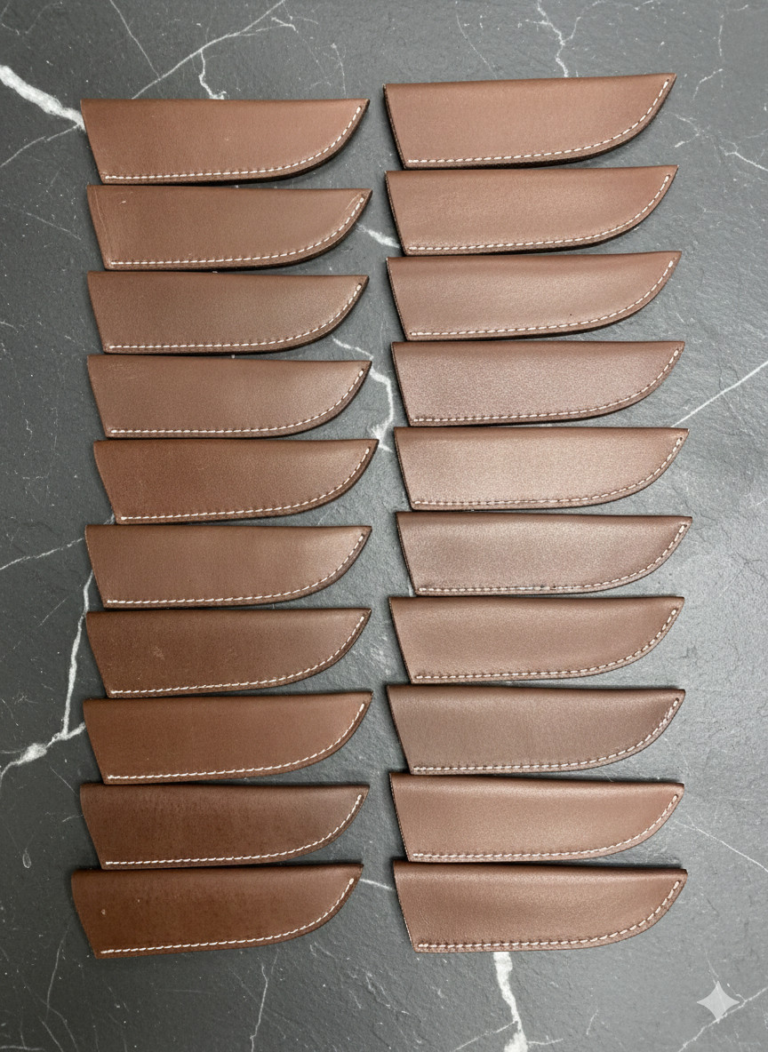 Lot Of 40pcs  Handmade Fixed blade Cow Leather Sheath / Holster / For 8