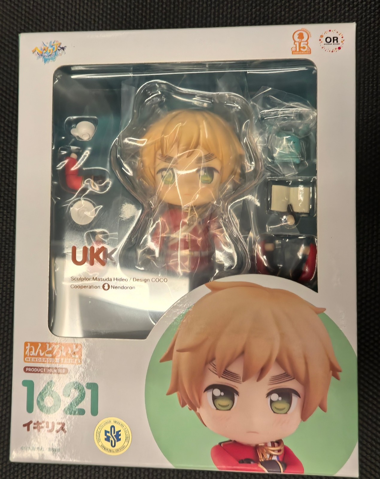 Nendoroid #1621 United Kingdom England Hetalia World Stars Good Smile