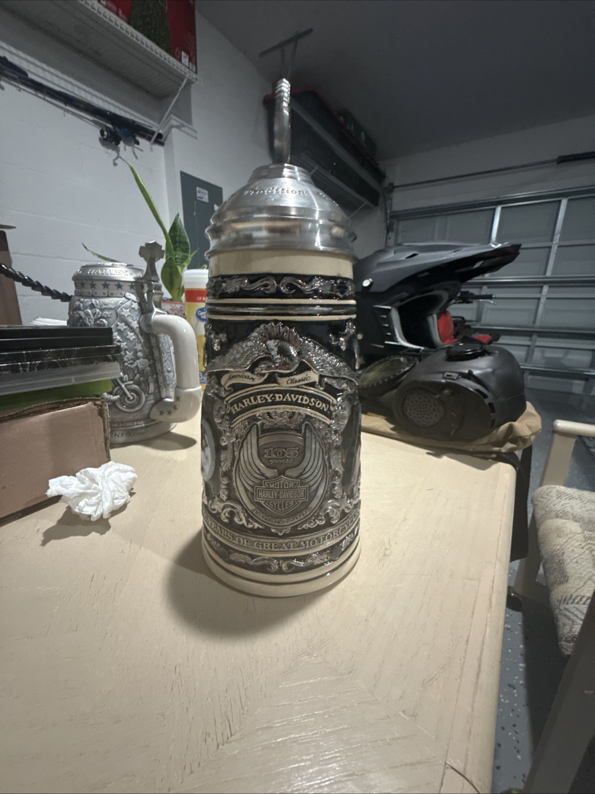 2003 Harley Davidson 100th Anniversary Limited Edition Master Beer Stein