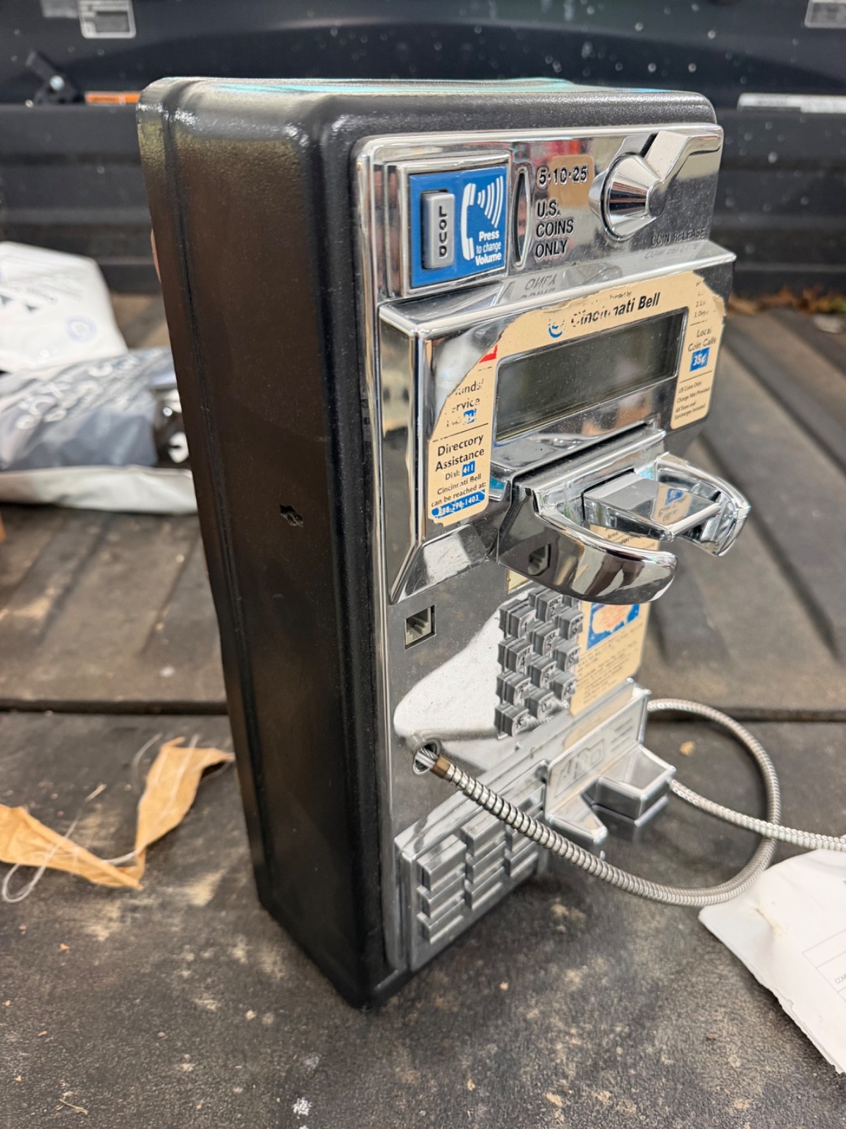 Western Electric Payphone Upper Housing Old Phone Telephone