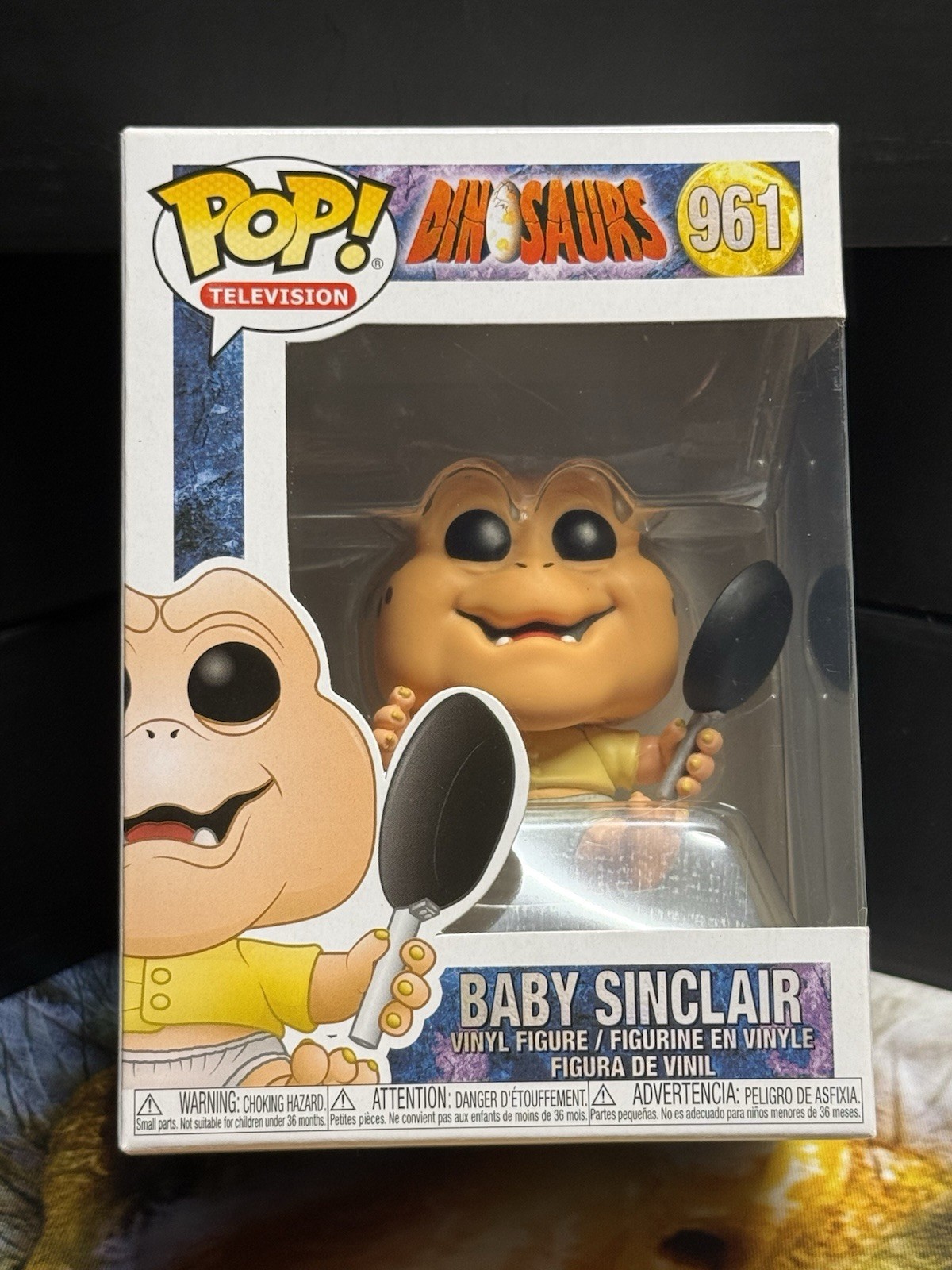 Funko Pop Baby Sinclair #961 Dinosaurs Vinyl Figure