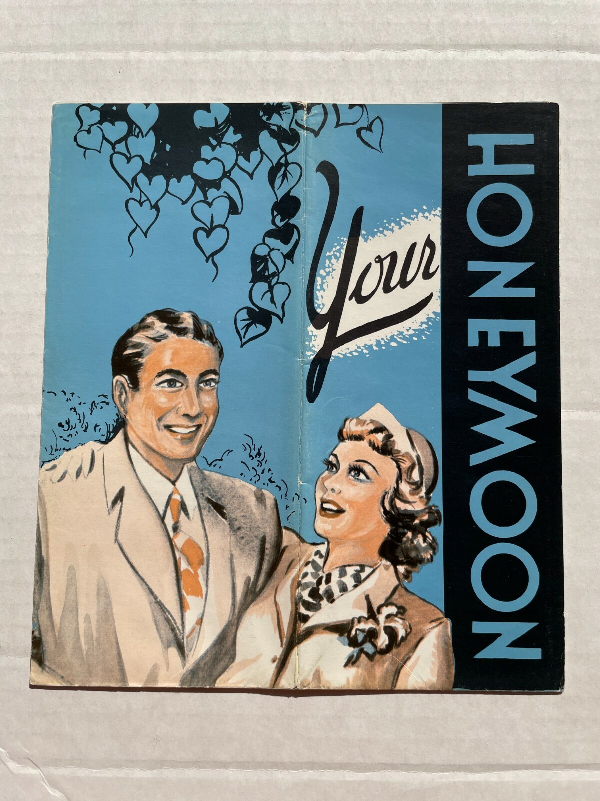 1930-40\'s Travel Brochure for Honeymooning at Pocono Mountains PA