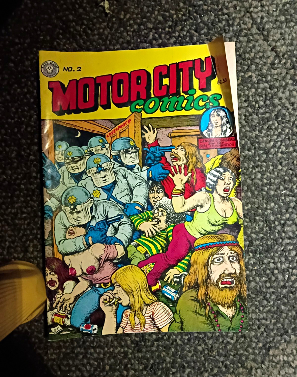 Motor City Comics #2 Color Single Issue Comic Book, Single Unit