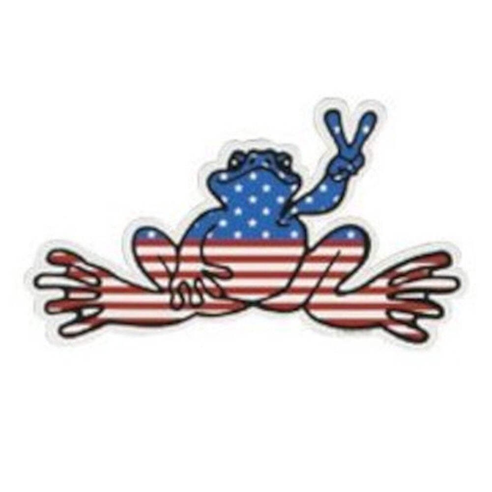 Peace Frogs 23003 - Peace Frogs American Sticker - 3\