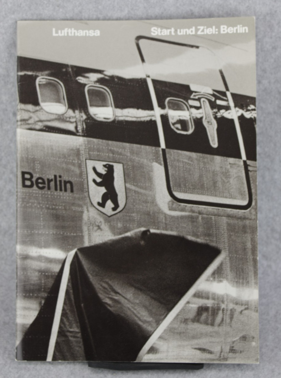 Lufthansa Start and Finish Berlin December 1985 Start und Ziel German Airline