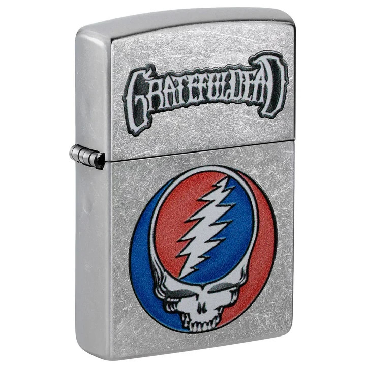 Zippo Grateful Dead Steal Your Face Street Chrome Color Image 47247
