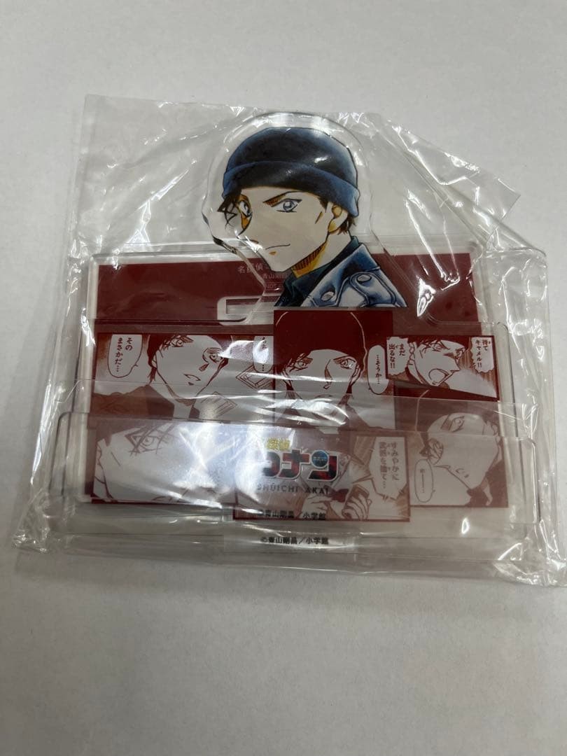 Detective Conan Shuichi Akai Character Card Stand Official App Bonus 48 Months