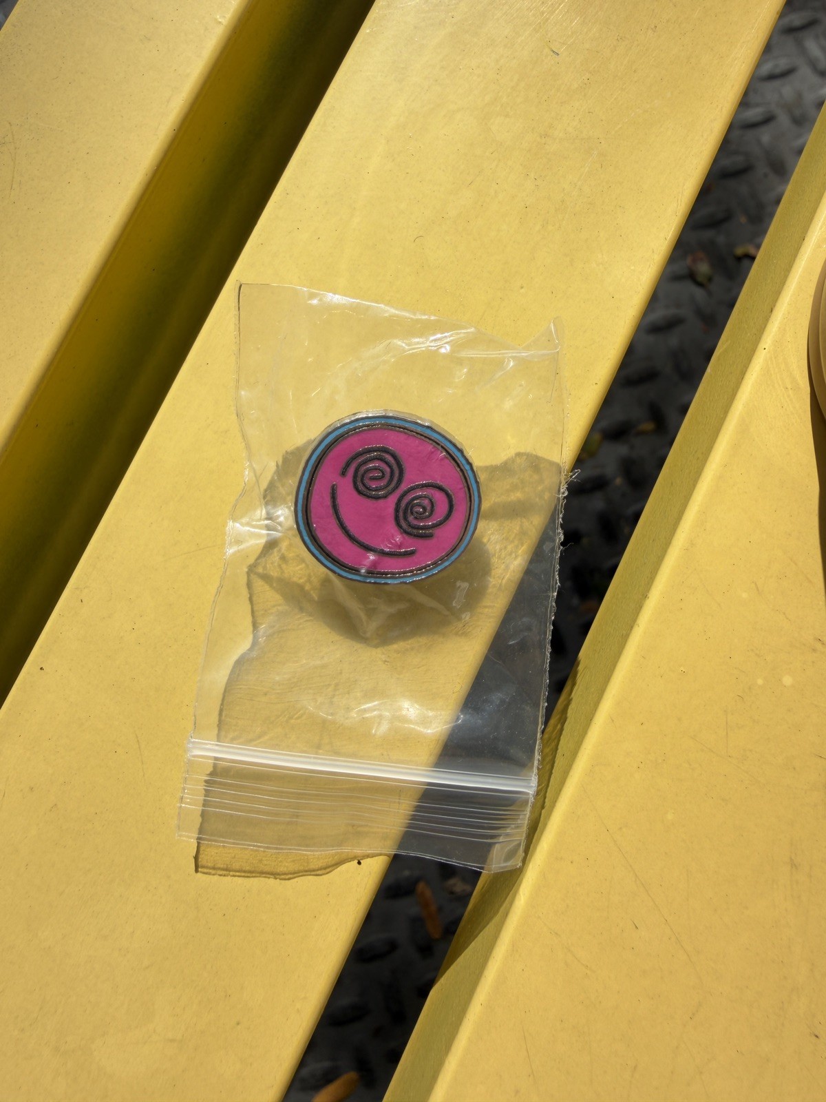 Harry Styles Exclusive Pop-up Store Pin Together Together 10/10 Pink Smiley NYC