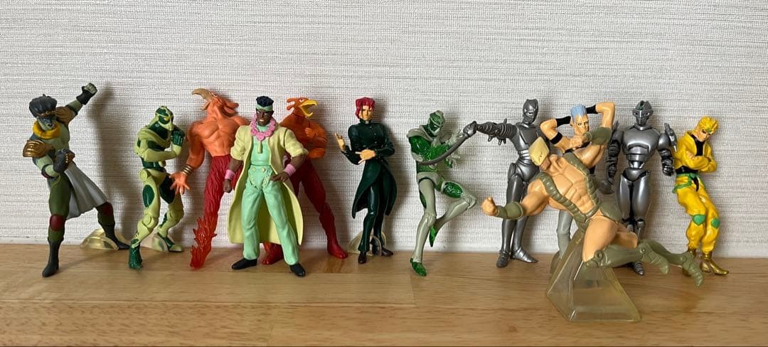 JoJos Bizarre Adventure Stardust Crusaders Mini Figure 11 Set JoJos Bizarre Adventure Stardust Crusaders Mini Figure 11 Set