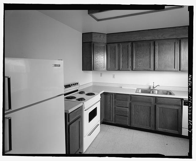 Photo:Plattsburgh Air Force Base NY 1960s Kitchen Interior Unit A
