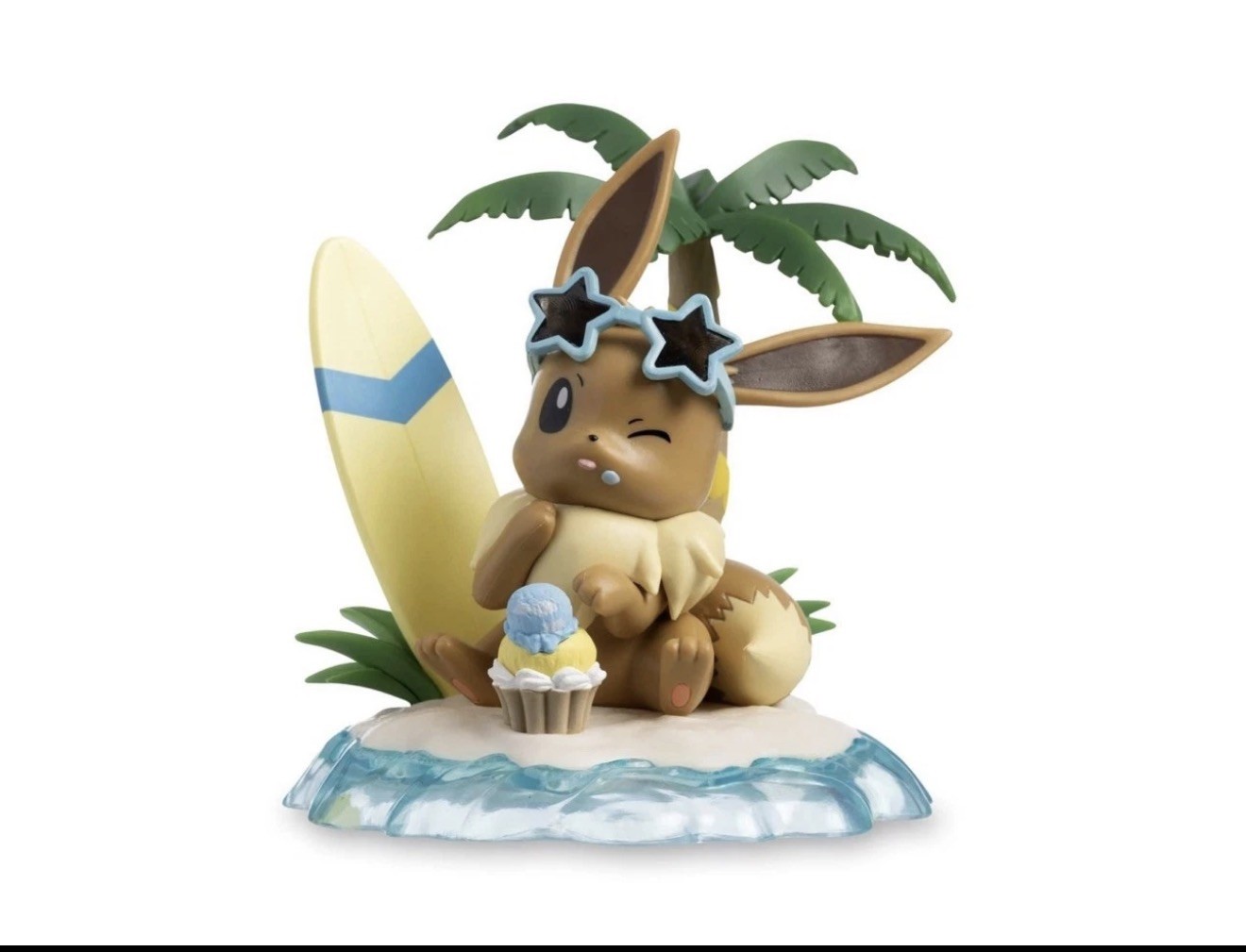 Pokemon Center Eevee Celebrations of Seasons Summer Figure BRAND NEW SEALED