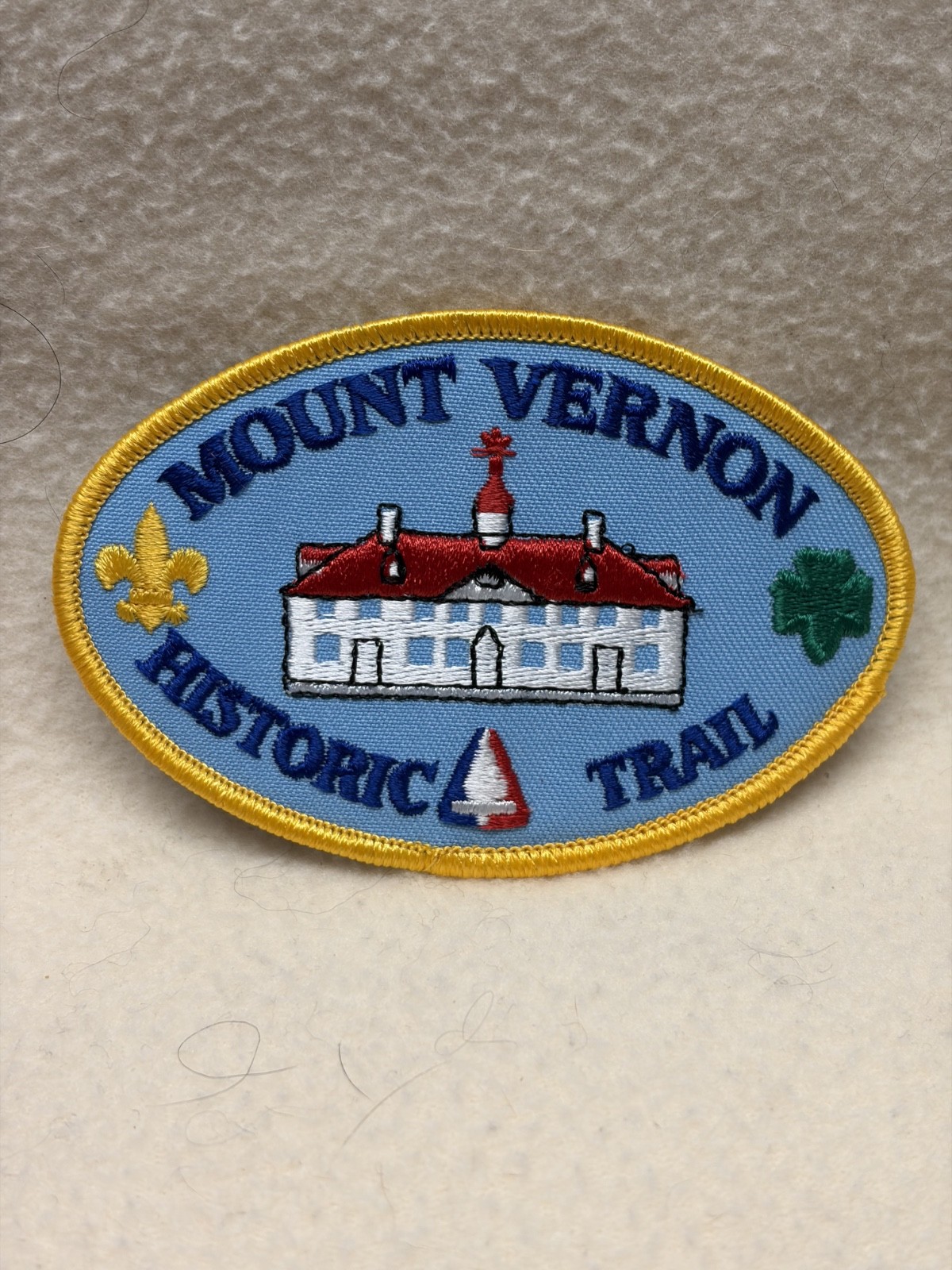 (jab-203) Boy Scouts -  Mount Vernon Historical Trail patch