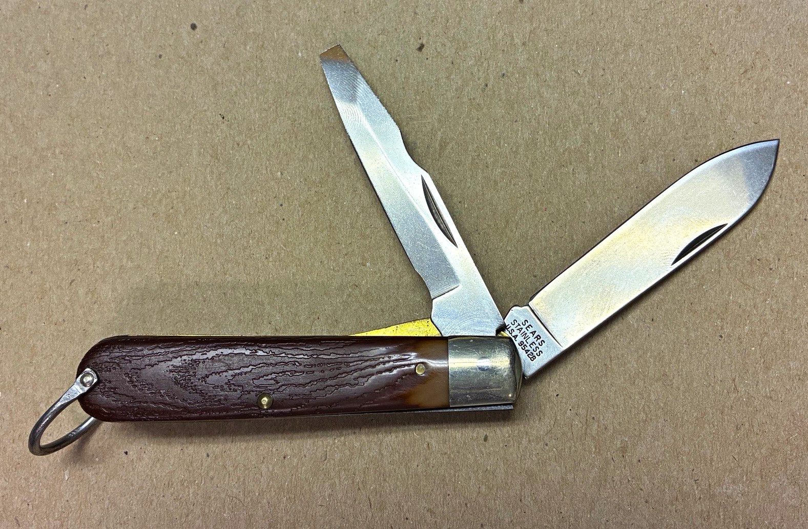 Vintage Sears U.S.A. Model 95428 Electrician’s Pocket Knife in Mint Condition