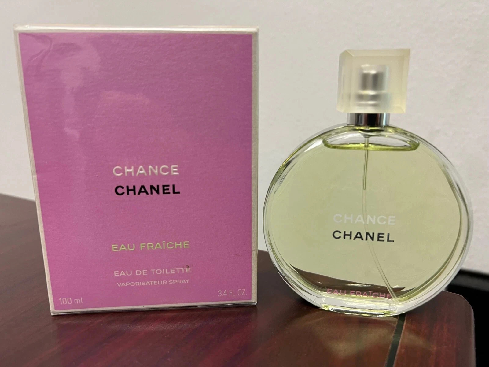 Chance Eau Fraiche Eau de Toilette Women 3.4 oz (100 Ml) Spray Brand New In Box