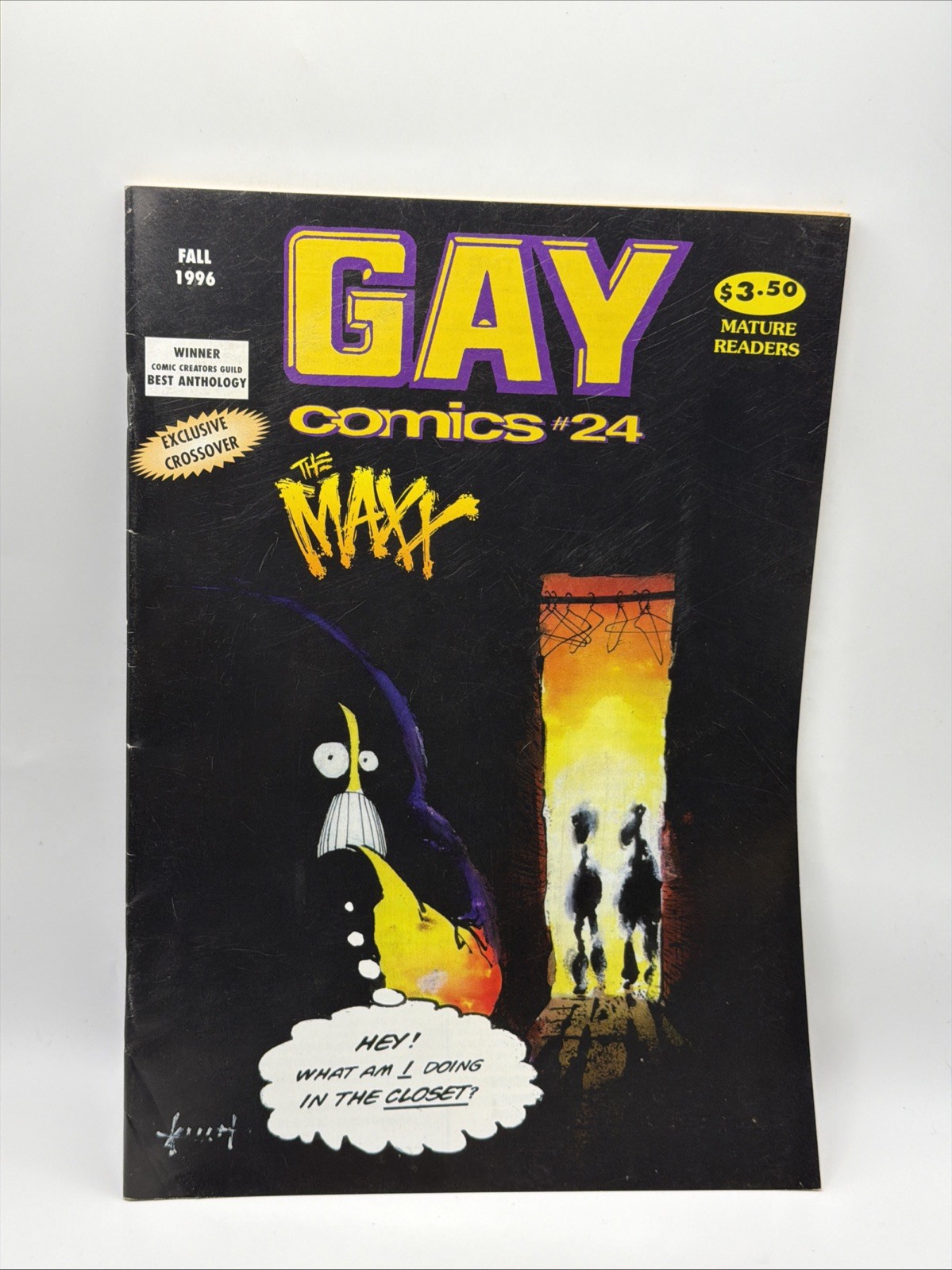 Gay Comics #24 Fall Kitchen Sink Rare HTF Maxx appearance Sam Kieth 1997