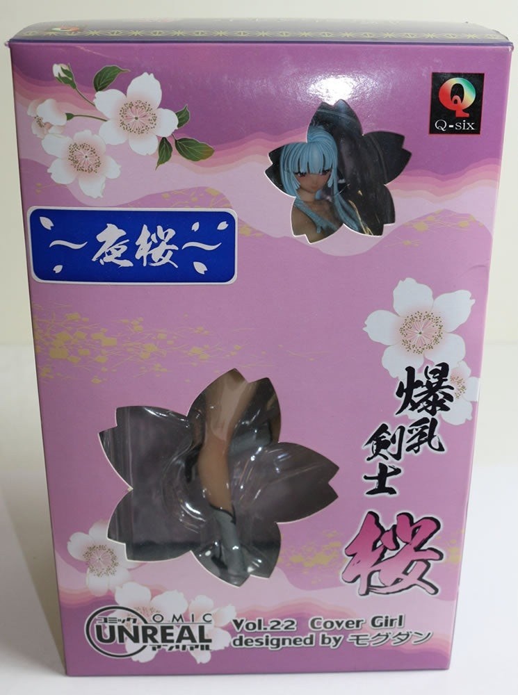 Q-six Bakunyu Kenshi Sakura Yozakura Ver. Mogudan 1/7 Scale Figure Official