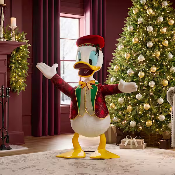 4 FT Animated Interactive Holiday Donald Duck