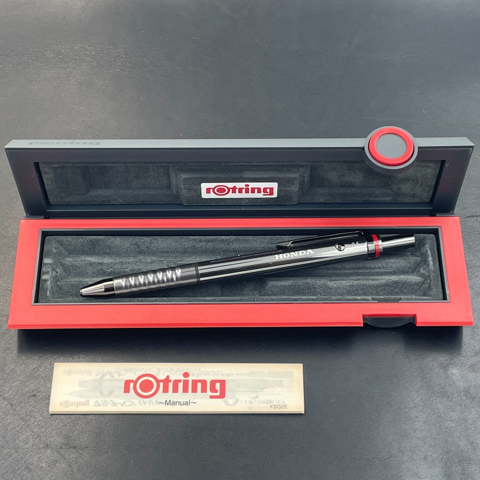 rOtring Esprit HONDA Duo-Pen 0.5mm Mechanical Pencil Ballpoint Vintage Boxed