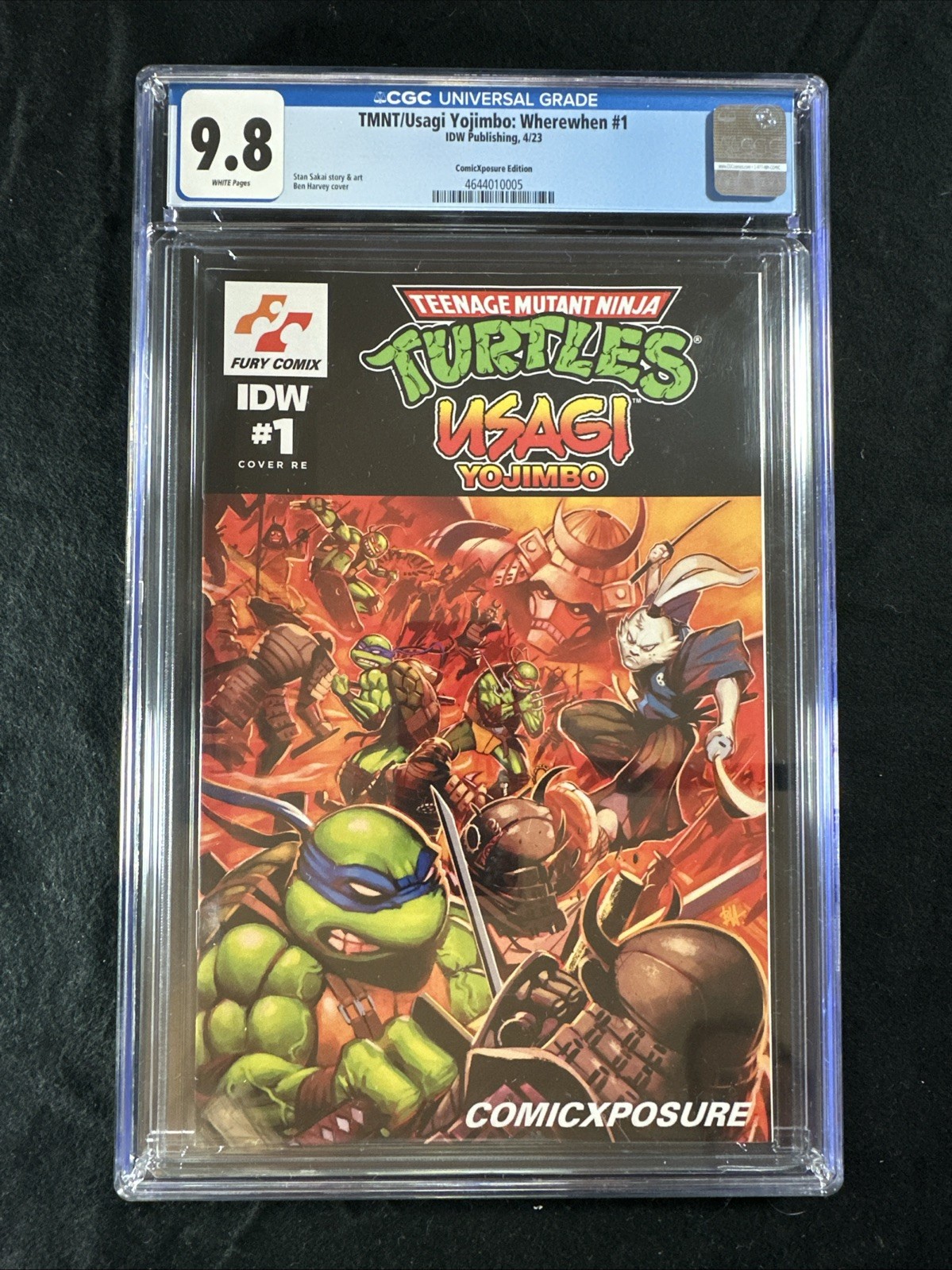 Teenage Mutant Ninja Turtles / Usagi Yojimbo: Wherewhen #1 CGC 9.8