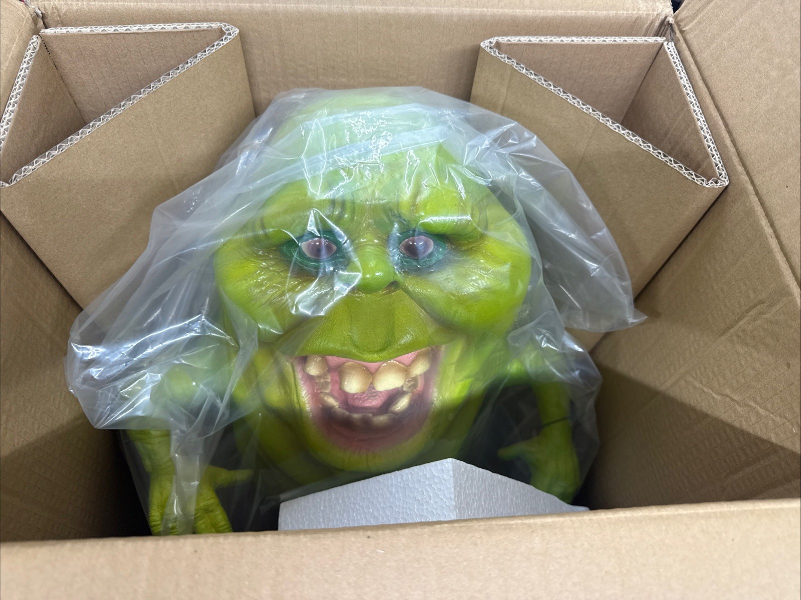 Spirit Halloween Ghostbusters Slimer Ghost Hanging Decor Prop 17\