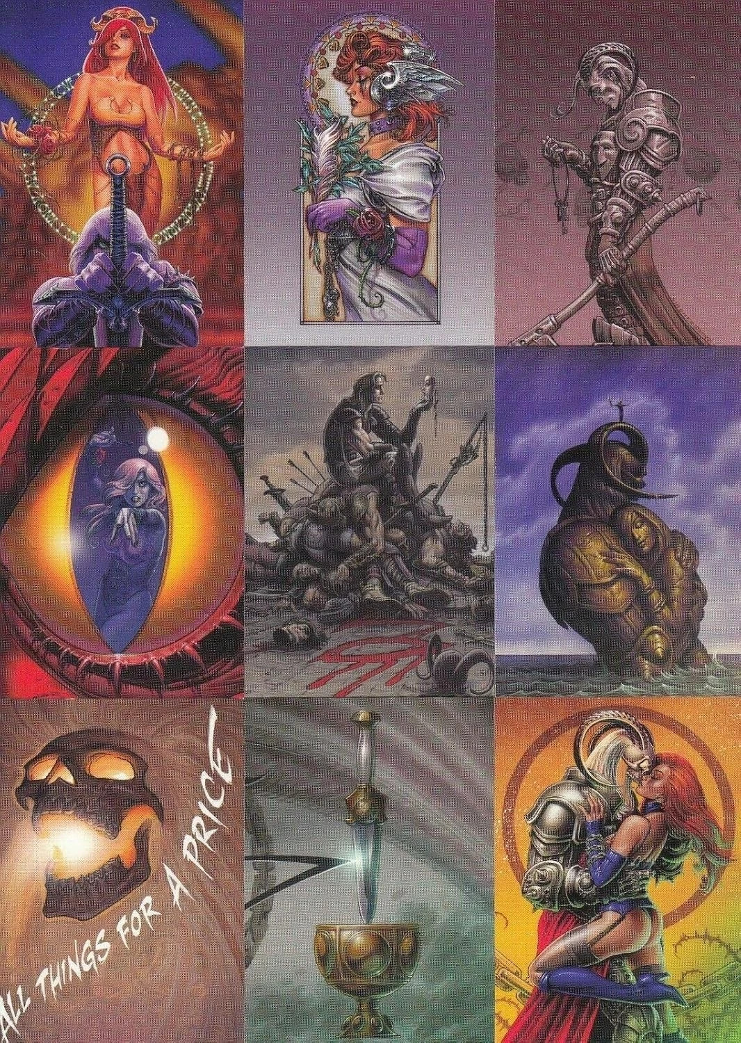 2005 DAWN 15th Anniversary Trading Card Set of 72 Cards - Dynamic Forces