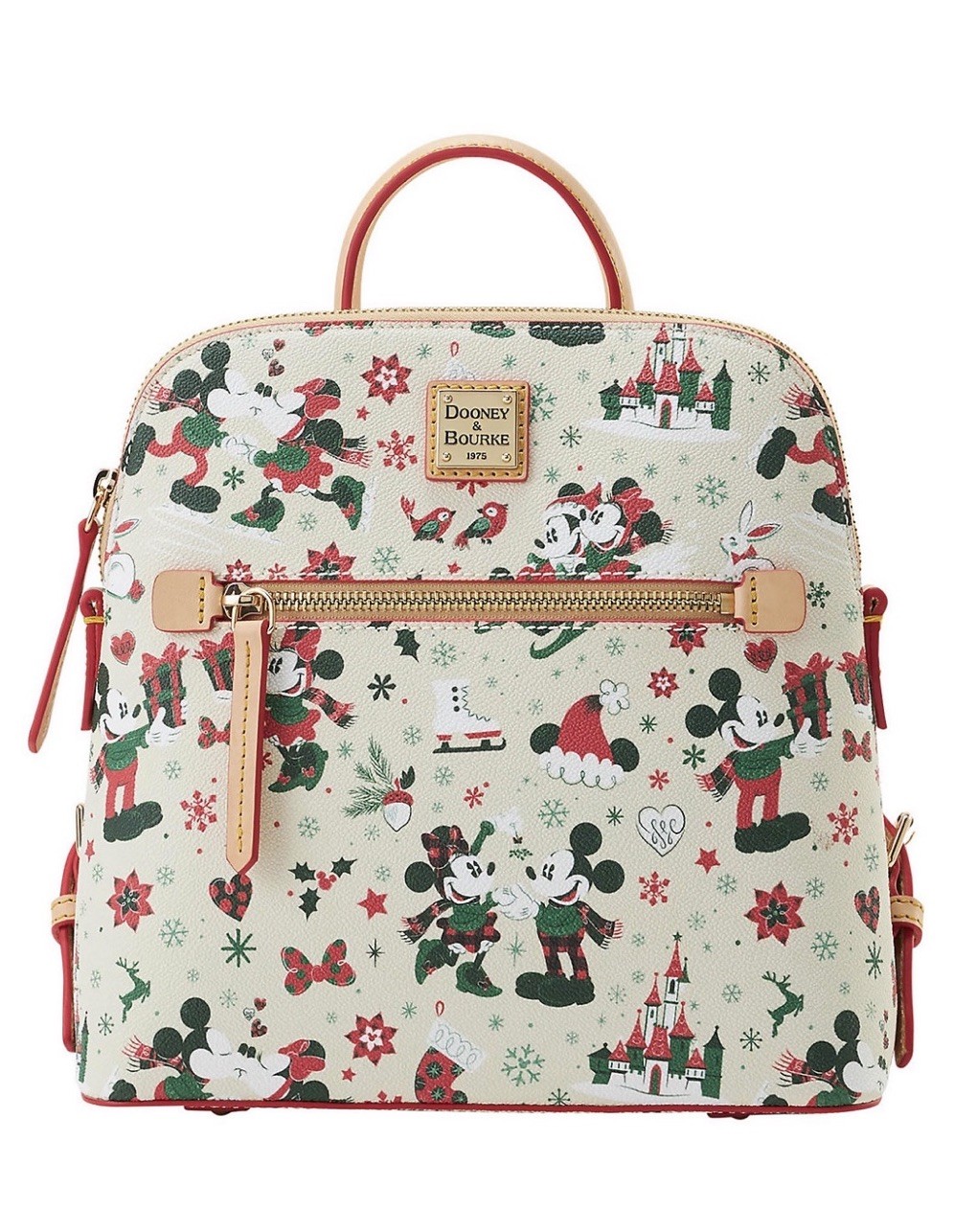 2026 Disney Dooney & Bourke Christmas Bag Mini Backpack Purse New Just Released