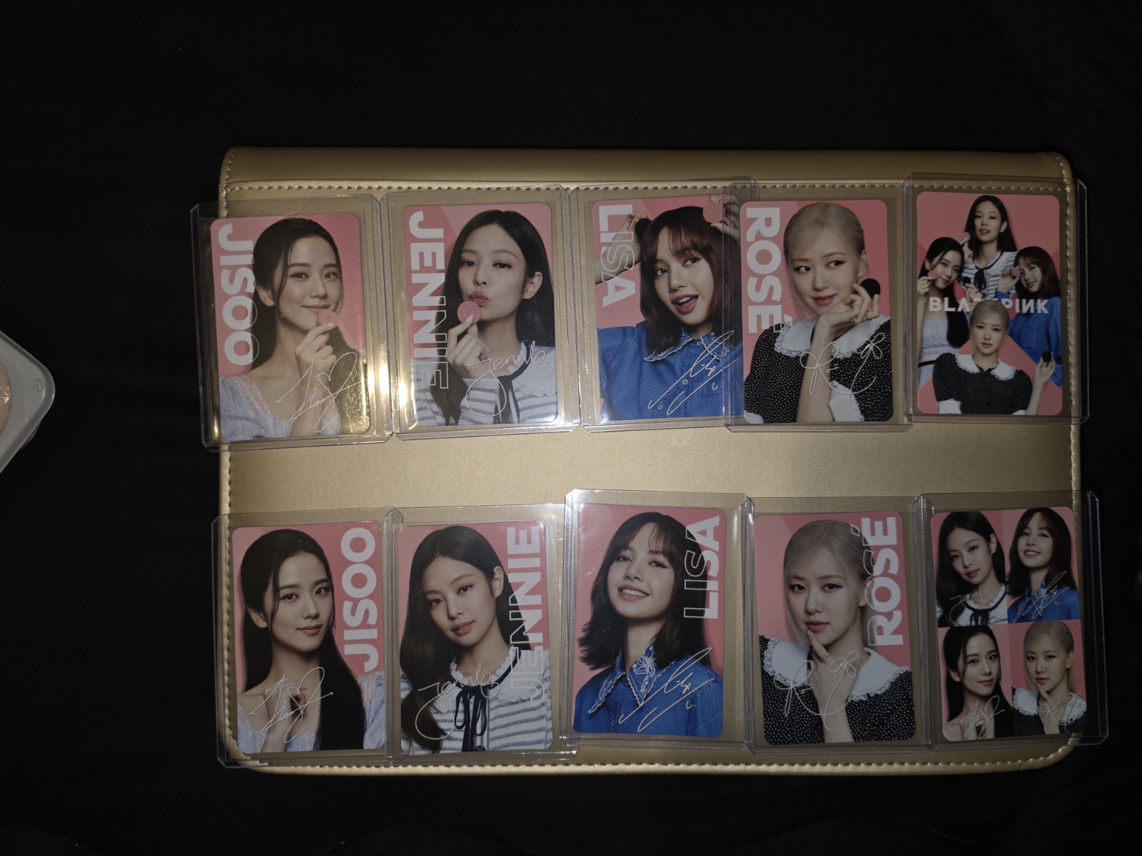 OREO x BLACKPINK (1 Set = 10 pcs) Official PHOTOCARD Complete Edition COMBINED 
