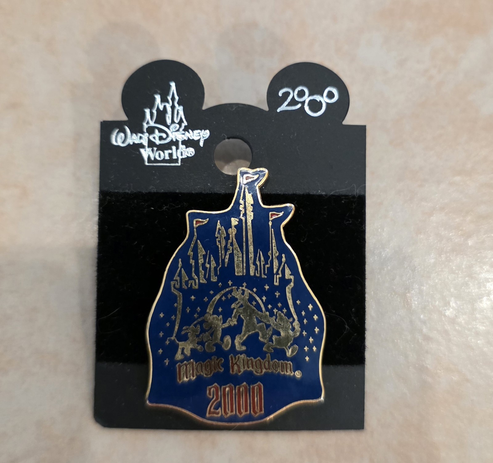 Wealth Disney World Magic Kingdom 2000 Pin- Brand New