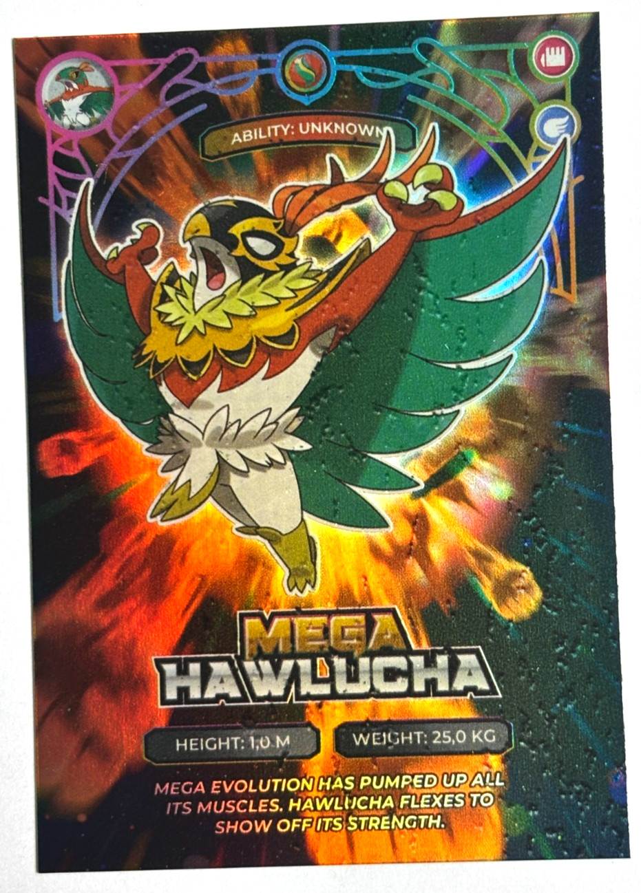CARD POKEMON MEGA EVOLUTIONS Z-A #17 MEGA HAWLUCHA M701 Peru Edition 2026