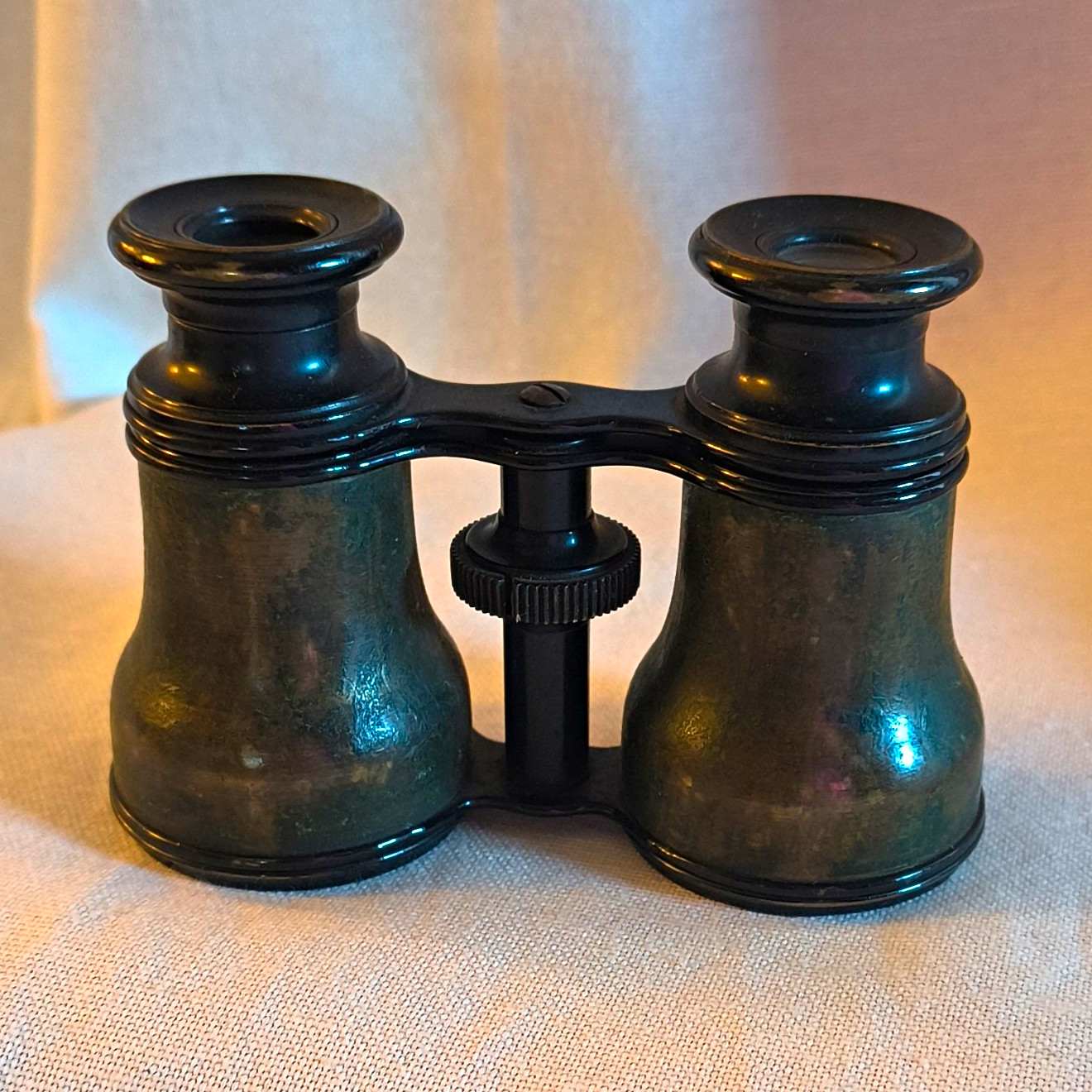 Antique Vintage Black Opera Glasses Binoculars - Classic Black Binoculars