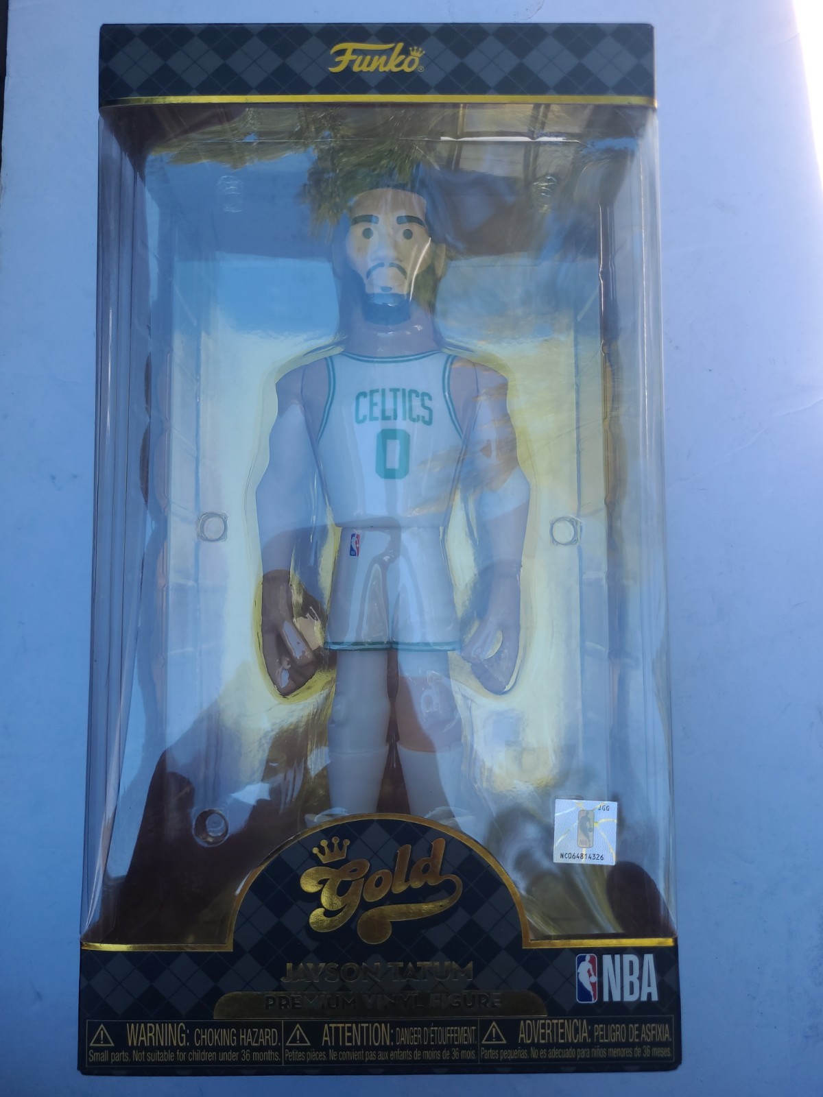 Jayson Tatum Boston Celtics Basketball Funko Gold NBA 12\