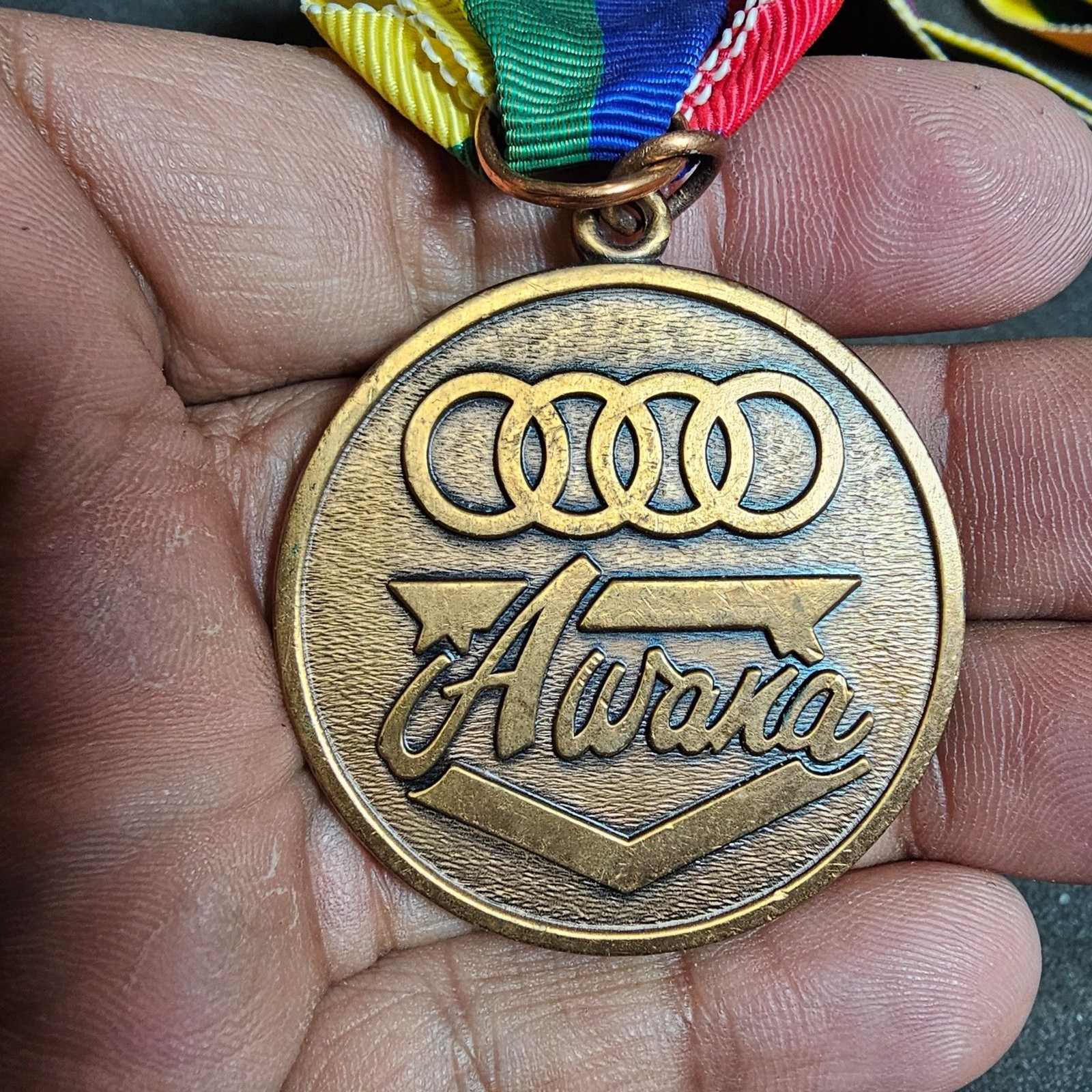 AWANA 1st Place Medal Bronze Tone \