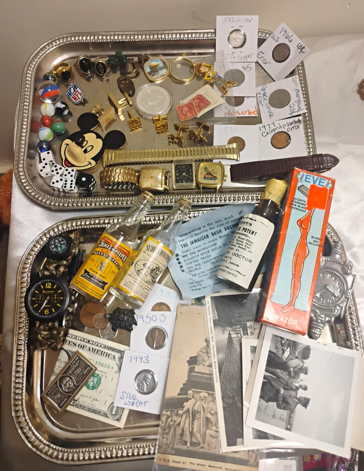 Junk Drawer VTG Estate Mix Men Mixed Lot Collectibles