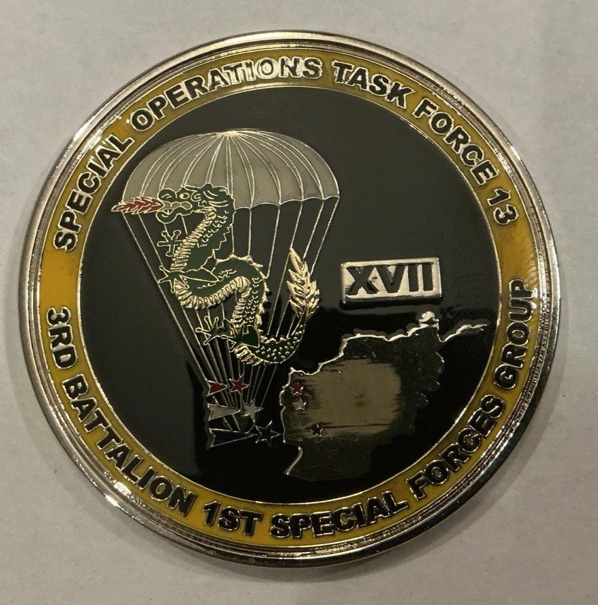 1st Special Forces Group 3rd Battalion Task Force 13 Limited And Numbered Coin