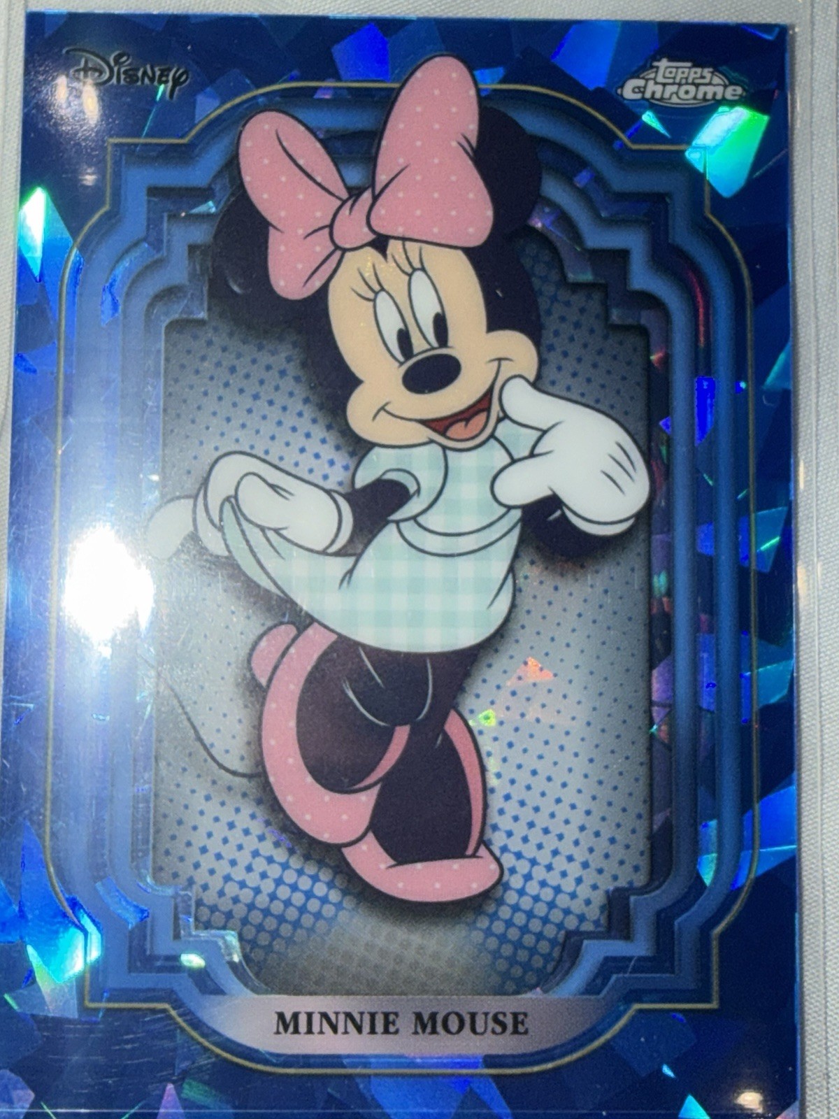 2024 Topps Chrome Disney Sapphire Minnie Mouse #2