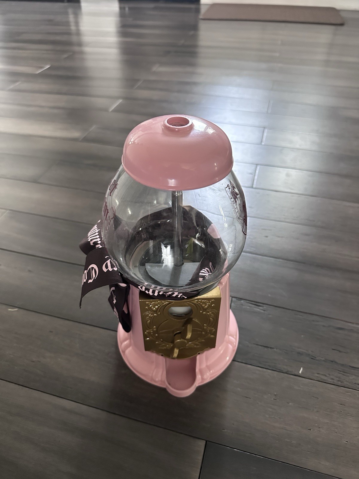 RARE Y2K Juicy Couture Full‑Size Pink Gumball Machine Let Them Eat Couture *READ